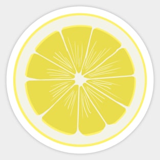 Lovely Slice of Lemon Sticker